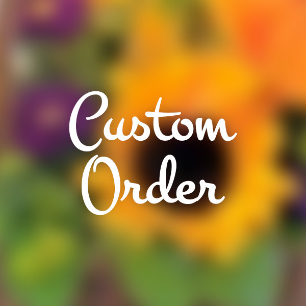 a a custom fan order for Edye Cook-SKidmore(4 purple 4 Green 4 Yellow 4 red 4 white 2 pink 4 Black)