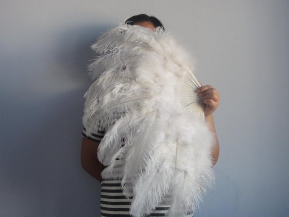 large white feathers